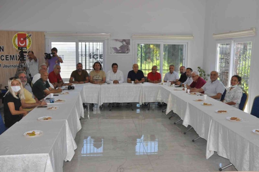 Mersinli Gazeteciler ’basın Bayramı’nda Bir Araya Geldi