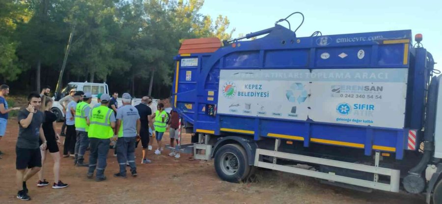 Kepez’in Ormanlarında Çevre Temizliği