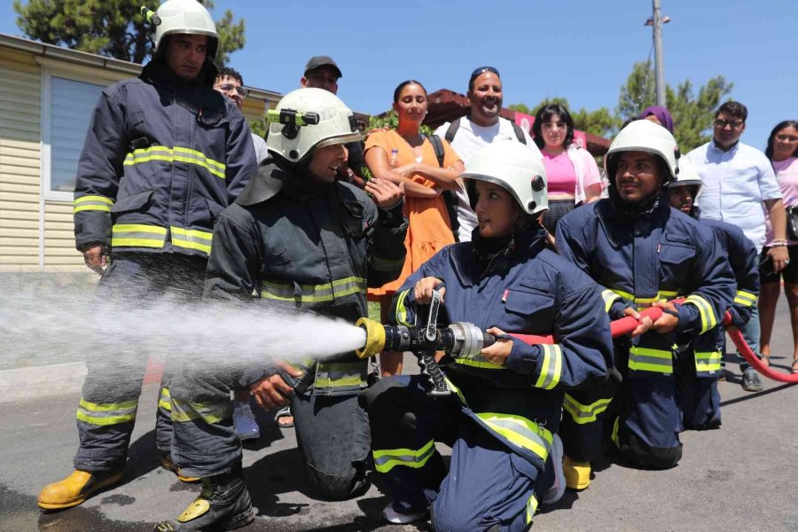 Fransız Öğrencilere Büyük Manavgat Yangını Anlatıldı