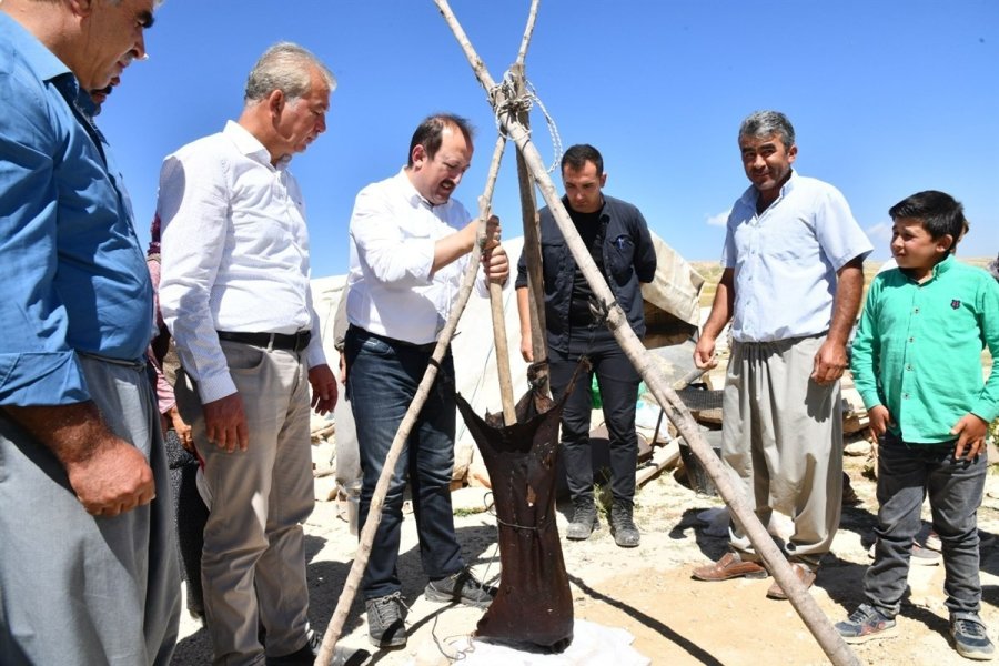 Vali Pehlivan, Arslanköy’de Temaslarda Bulundu