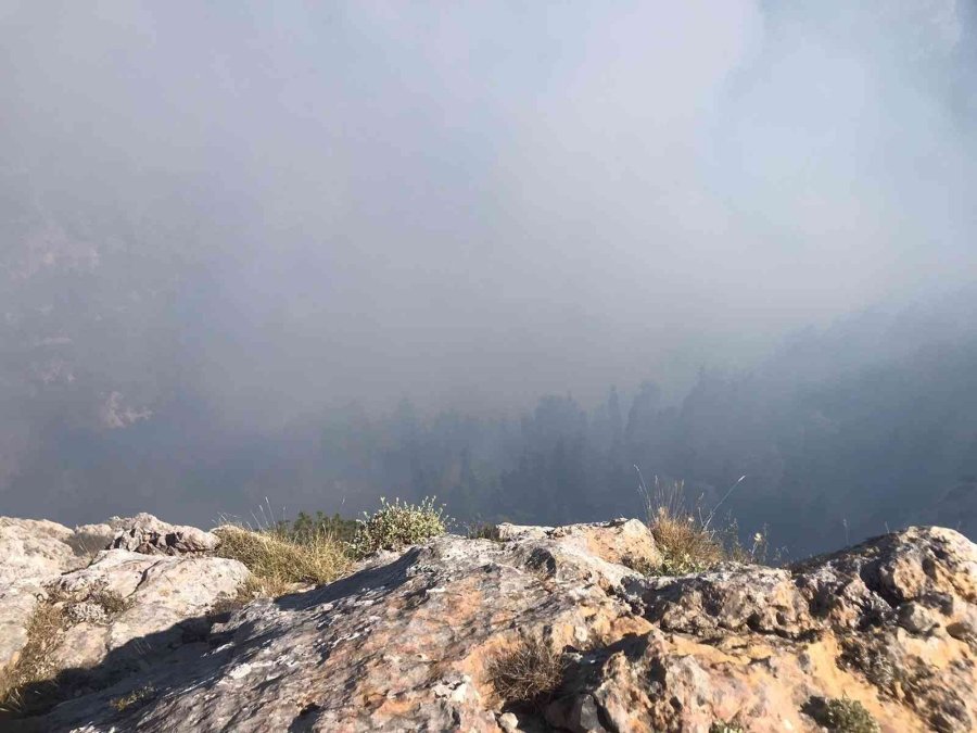 Mersin’de Orman Yangınına Müdahale Sürüyor