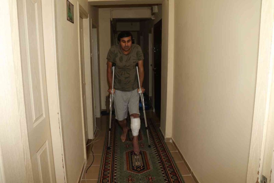 Bacağını Kaybetme Tehlikesi Yaşarken Adalet İstiyor