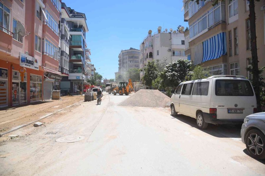 Alanya’da Kızlarpınarı Caddesi İçin Geri Sayım Başladı