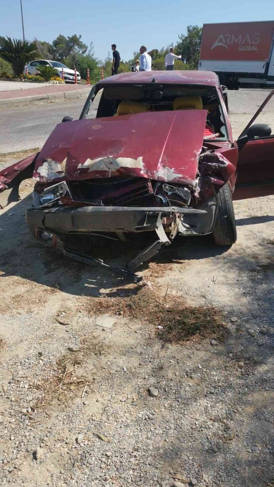 Dikkatsiz Sürücünün Yaptığı ’u’ Dönüşü Faciaya Sebep Oluyordu