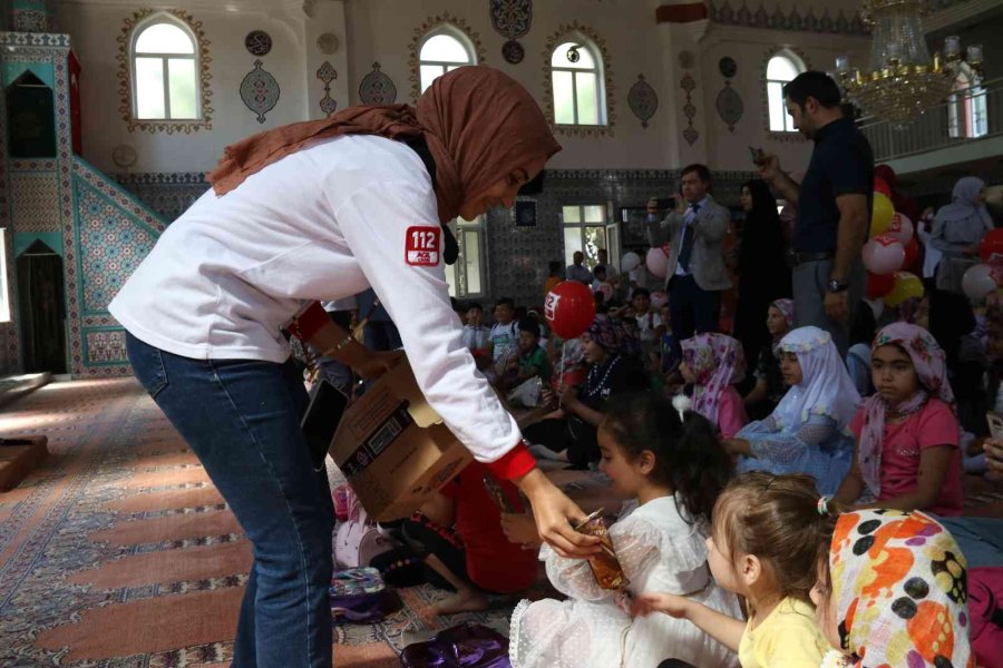 Kur’an Kursu Miniklerine ‘112’ Öğretildi