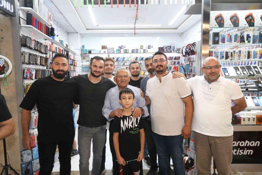 Başkan Büyükkılıç Yeraltı Çarşısı’nı İnceledi