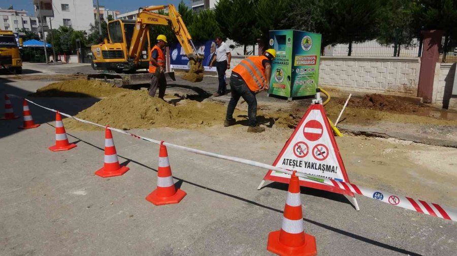 Erdemli’de İlk Kez Doğalgaz Altyapı Çalışması Başladı