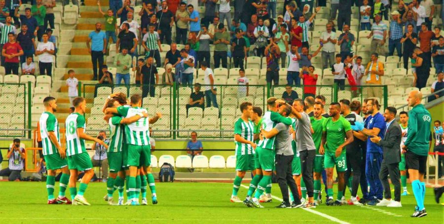 Uefa Konferans Ligi: Konyaspor: 2 - Bate Borisov: 0 (ilk Yarı)