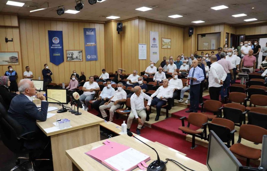 Akdeniz Belediyesinde Borçlanma Talebi Onaylandı