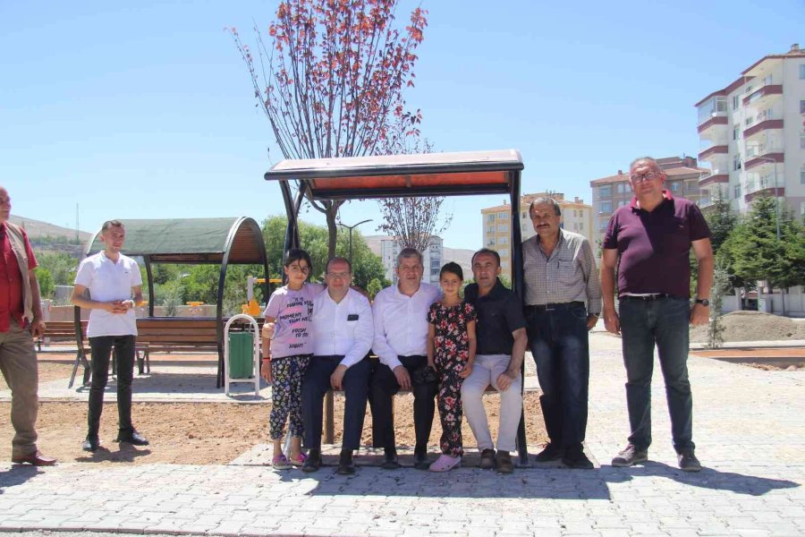 Bünyan’da Yapımı Planlanan Çok Amaçlı Park Yapım Çalışmaları Sona Geldi