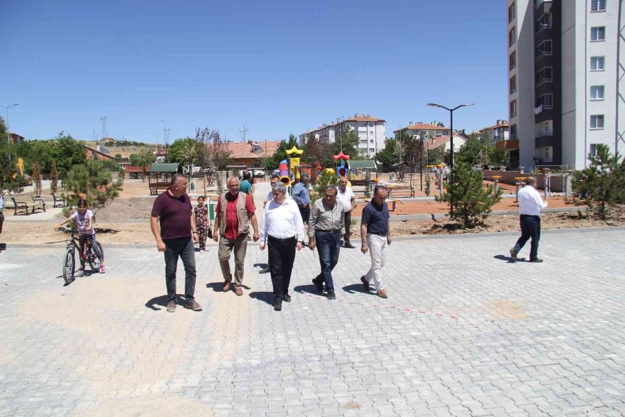 Bünyan’da Yapımı Planlanan Çok Amaçlı Park Yapım Çalışmaları Sona Geldi
