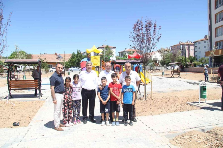 Bünyan’da Yapımı Planlanan Çok Amaçlı Park Yapım Çalışmaları Sona Geldi