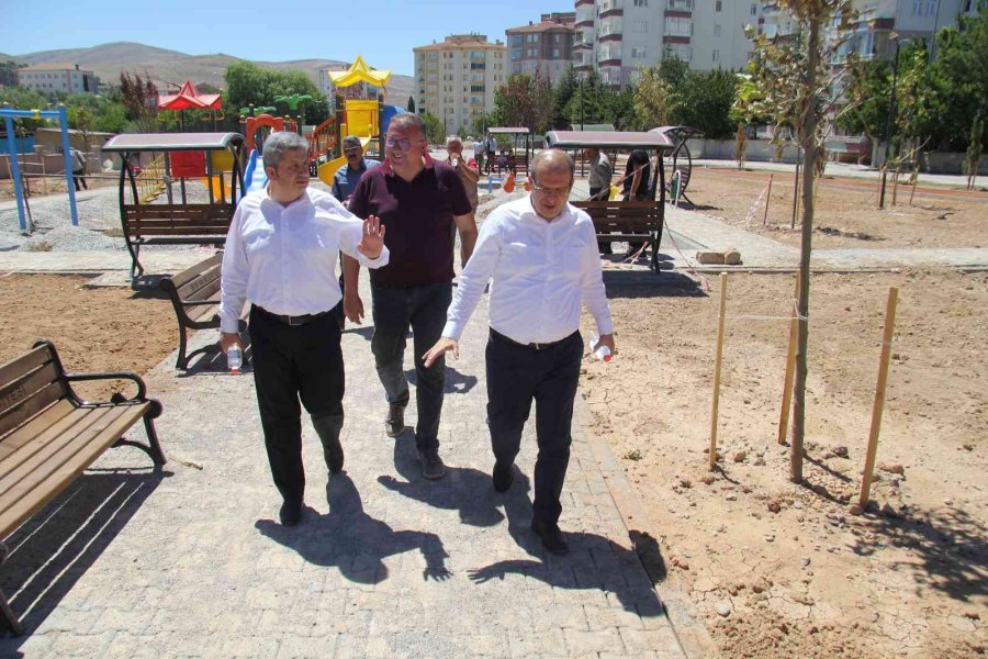 Bünyan’da Yapımı Planlanan Çok Amaçlı Park Yapım Çalışmaları Sona Geldi