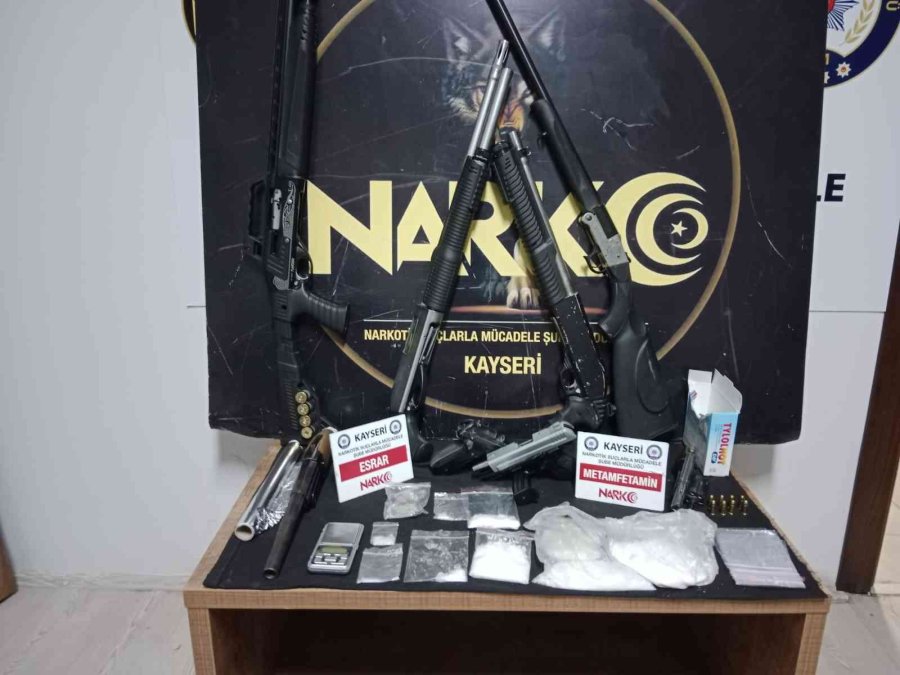 Kayseri’de Film Sahnelerini Aratmayan Uyuşturucu Operasyonu
