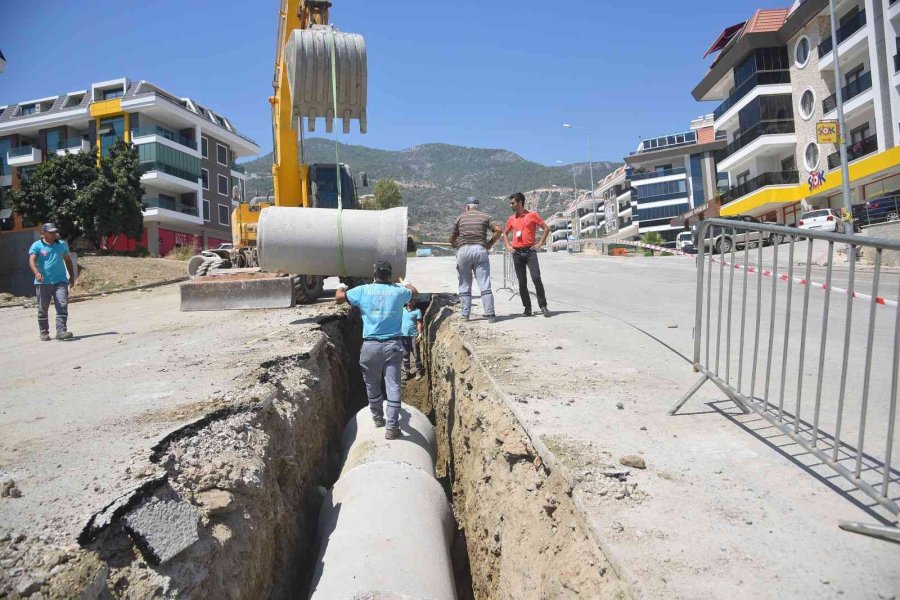 Fığla Mamadı Yolunda Asfalt Öncesi Altyapı Hazırlıkları Aralıksız Sürüyor