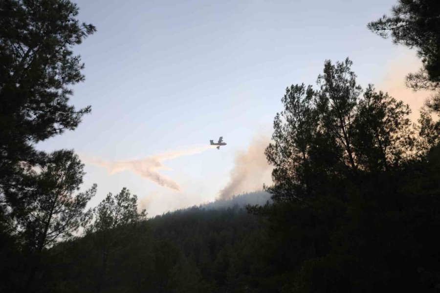 Vali Arslantaş: "yangının Kontrol Altına Alınması İçin Ekipler Cansiparene Çalışıyor"
