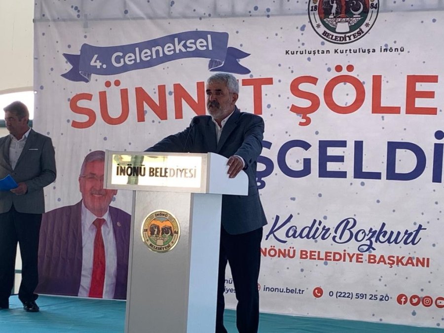 İnönü’de 38 Çocuk İçin Toplu Sünnet Şöleni Düzenlendi