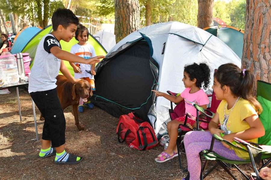 Tarsus Gençlik Kampı’nda Çadır Kampı Etkinliği