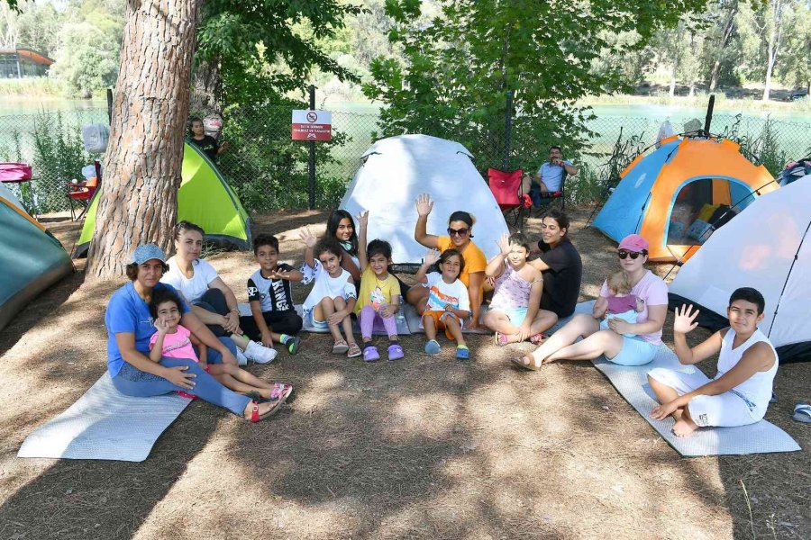 Tarsus Gençlik Kampı’nda Çadır Kampı Etkinliği
