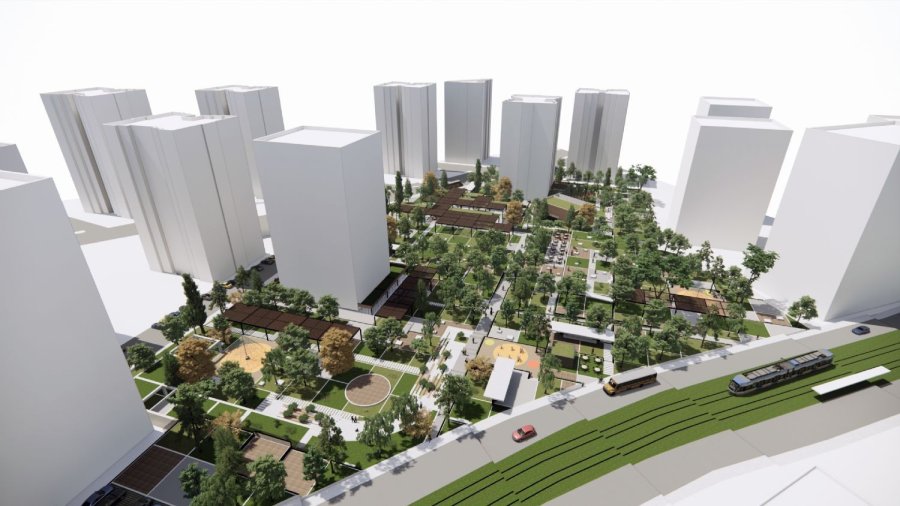 Mevlana Meydanı Yeni Çehresine Bürünüyor