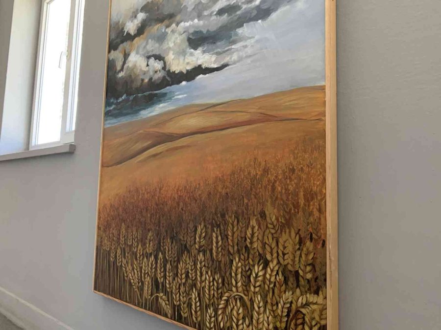 Anadolu’nun Simge Yiyeceği Başağı Tuvale Dokudu