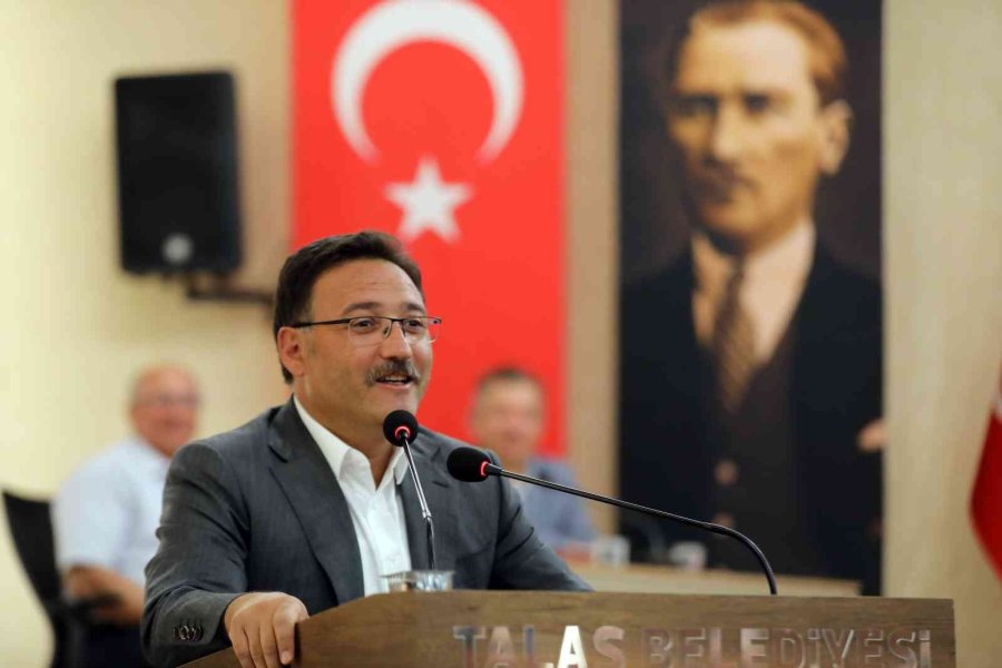 Vali Çiçek: “talas’ta Çok Güzel İşler Yapılıyor”