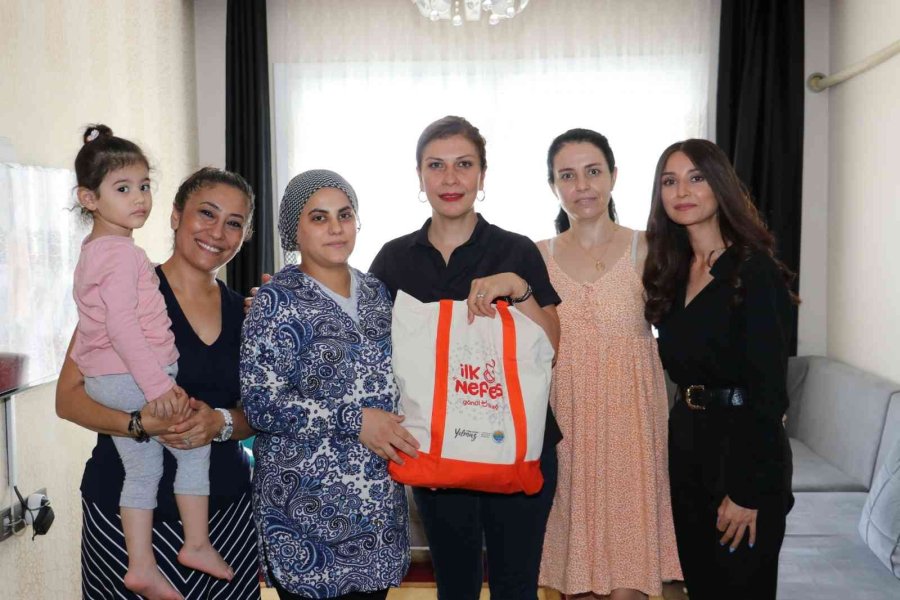 Yeni Doğan Bebeklerin ’ilk Nefes Çantası’ Toroslar Belediyesinden