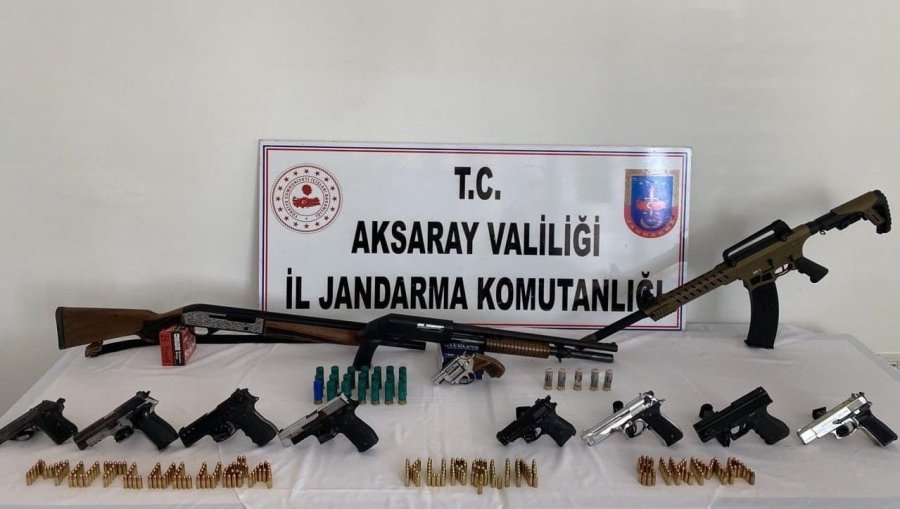 Düğün Ve Asker Eğlencelerinde Havaya Ateş Eden 8 Kişi Yakalandı