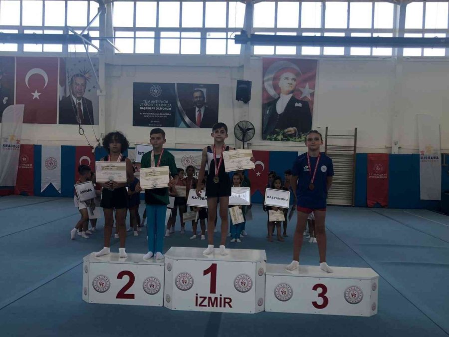 Kayseri Analig Jimnastik Takımı Türkiye Şampiyonu Oldu