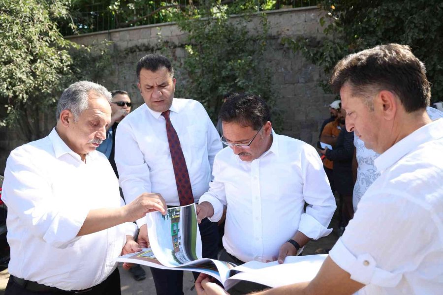 Vali Çiçek Ve Başkan Yalçın’dan Yatırım Turu