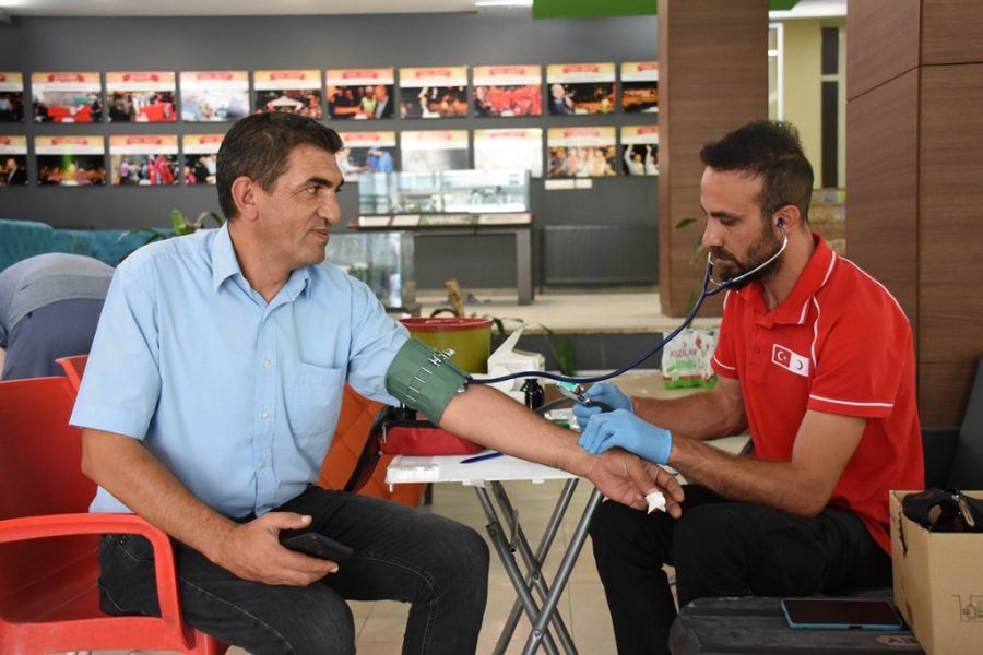 Kocasinan Belediyesi Çalışanlarından, Kızılay’a Kan Bağışı