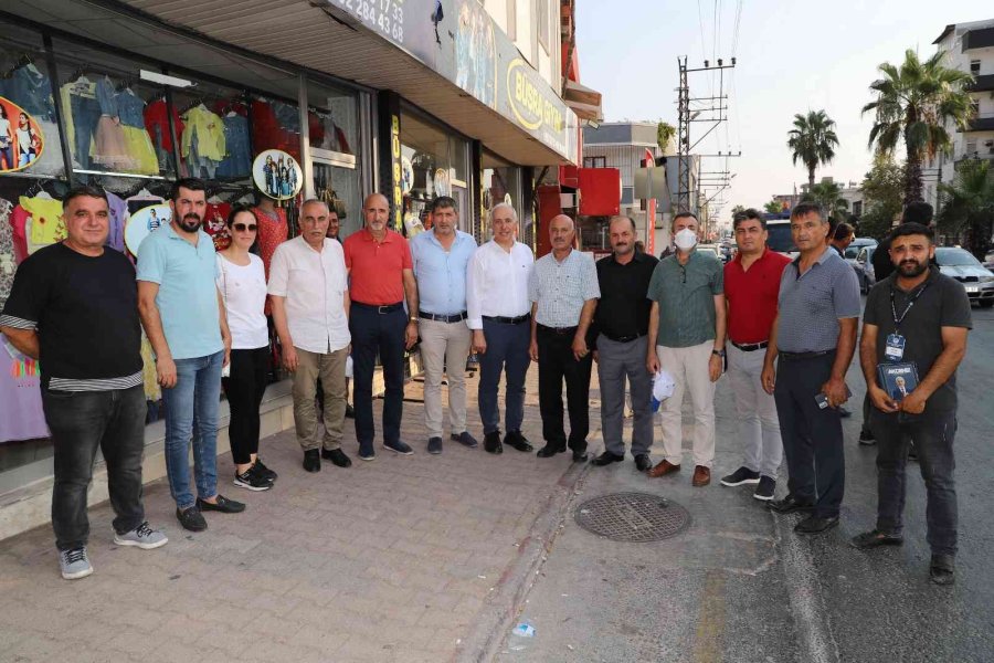 Gültak, Güneş Mahallesi Esnafıyla Bir Araya Geldi