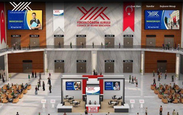 Anadolu Üniversitesi’ne Yök Sanal Fuarı’nda Yoğun İlgi