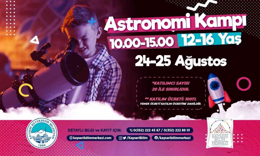 Ağustos Tematik Kampları İçin Kayıtlar Başladı