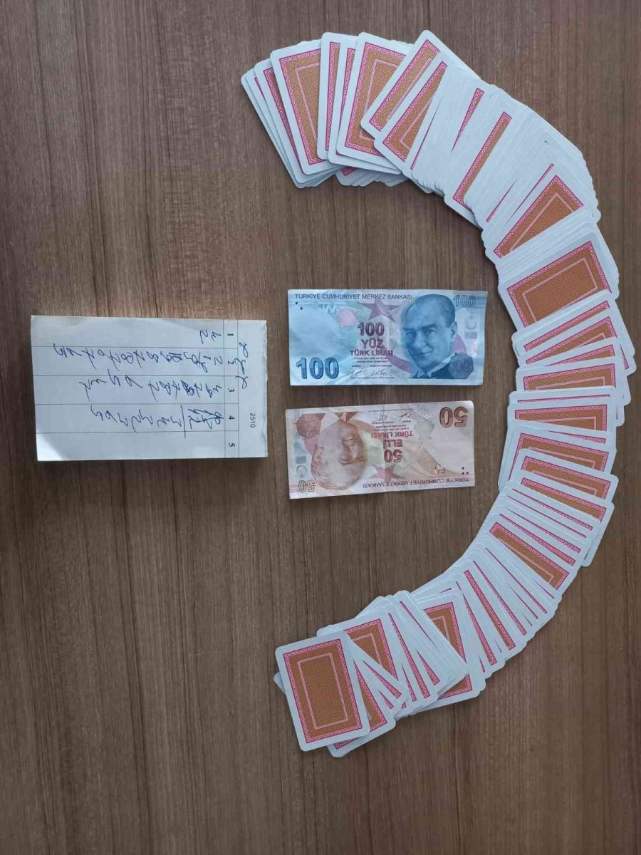 Kumar Oynayan 8 Kişiye 14 Bin Tl Ceza