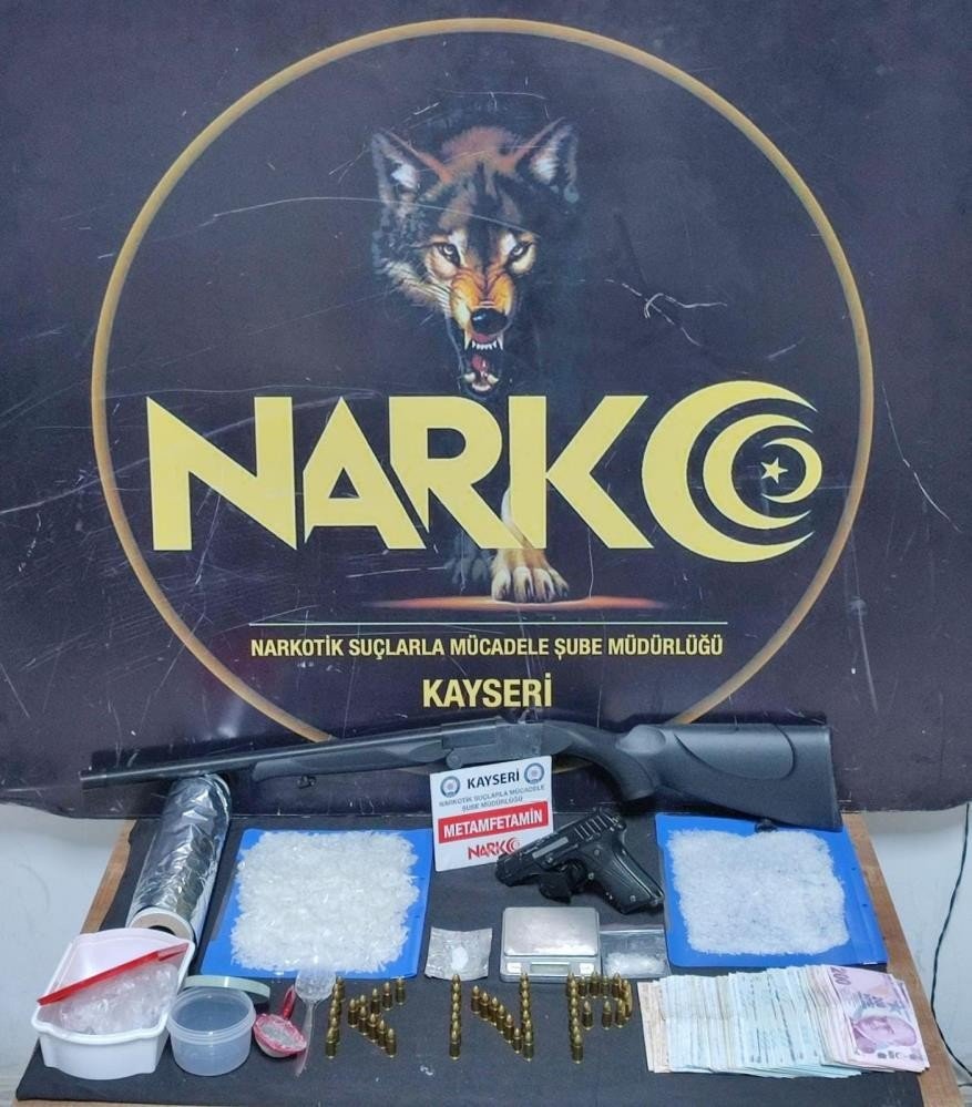 Kayseri’de 1 Ayda 143 Kişiye Uyuşturucudan İşlem Yapıldı