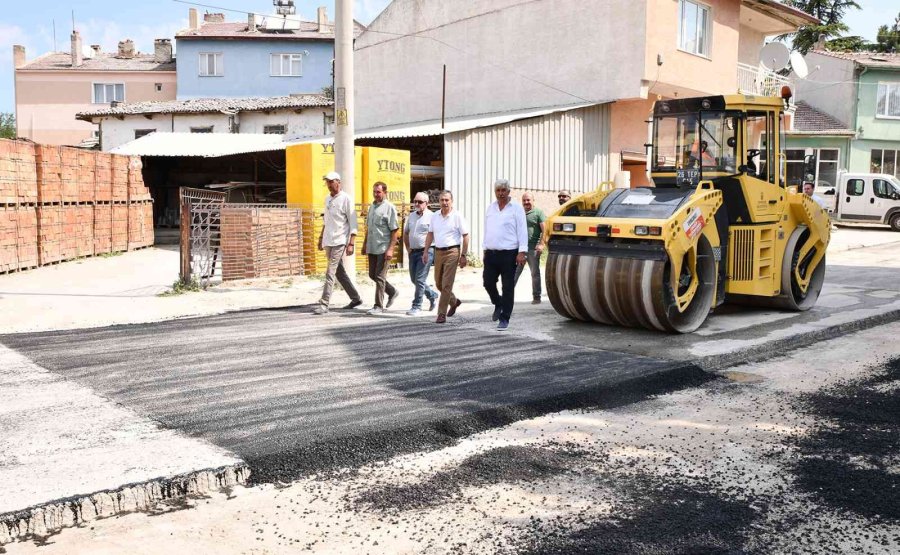 Başkan Ataç Çukurhisar’daki Çalışmaları İnceledi