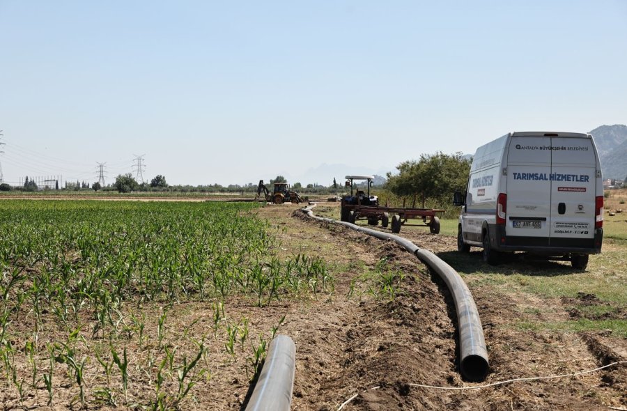 Döşemealtı Kovanlık’ta 3 Bin 100 Dekar Tarım Arazisi Suyla Buluşacak
