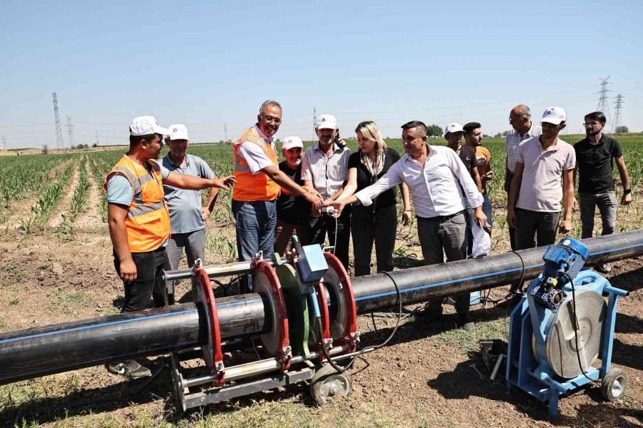 Döşemealtı Kovanlık’ta 3 Bin 100 Dekar Tarım Arazisi Suyla Buluşacak