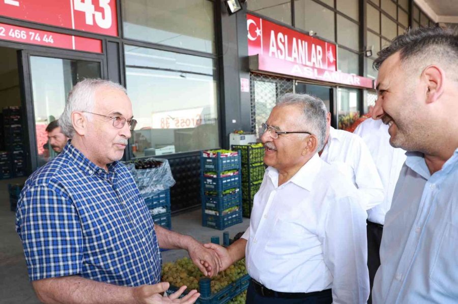 Büyükkılıç: “esnaf Dostu Bir Belediyeyiz”