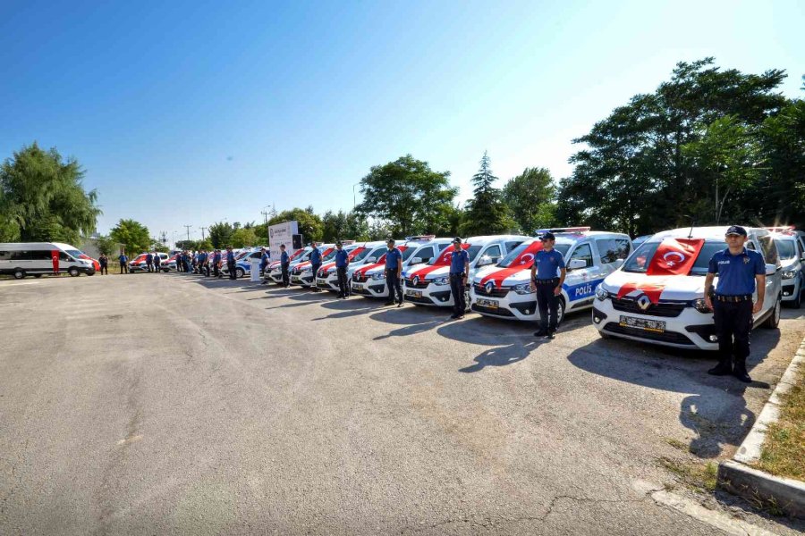 Konya Emniyetine 31 Yeni Araç Takviyesi