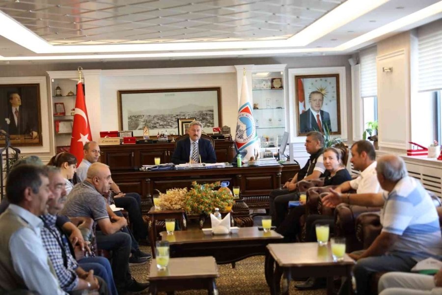 Melikgazi’nin Yerli Tohumları Ürüne Dönüştü