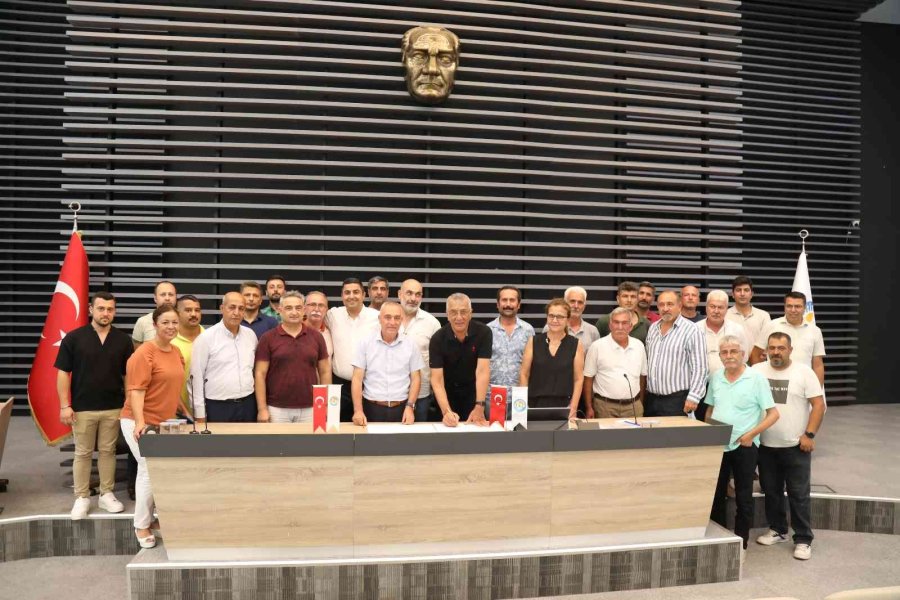 Mezitli Belediyesinde Toplu Sözleşmesi İmzalandı