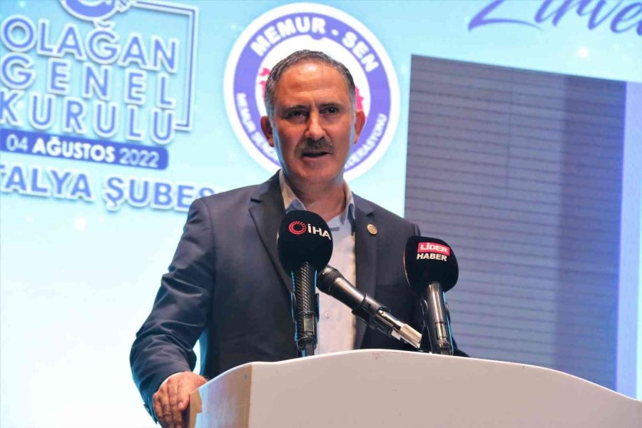 Antalya’da Sağlık-sen Şubesinin 6’ncı Olağan Genel Kurulu Gerçekleştirildi