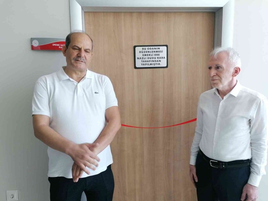 Manavgatlı Hayırseverden Sağlıklı Hayat Merkezine Aile Planlaması Odası