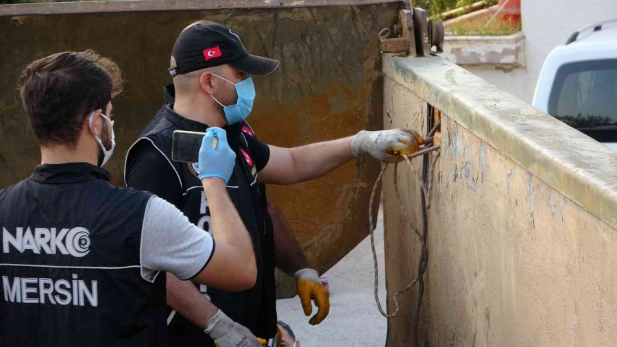 Mersin’de Bir Tırda 105 Kilo Eroin Ele Geçirildi