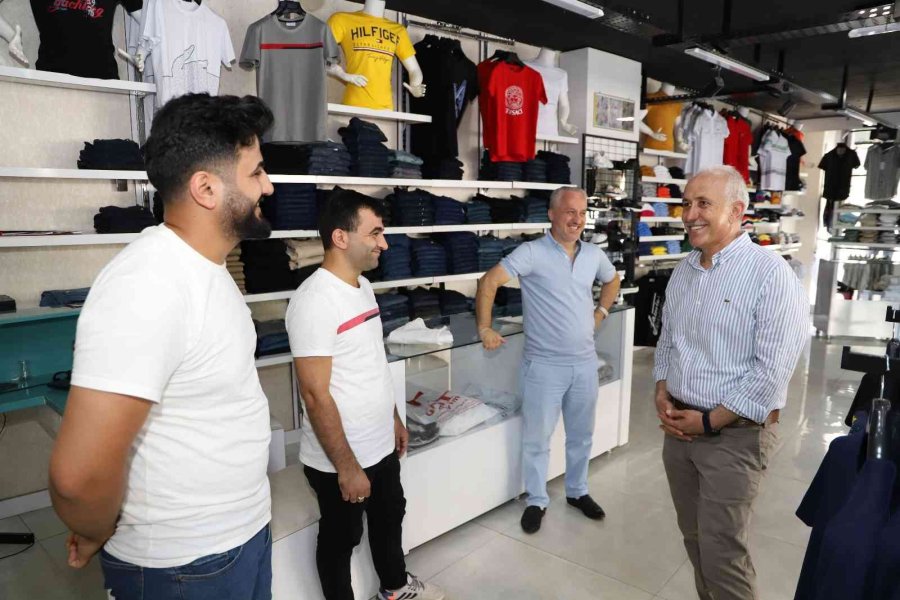 Gültak, Şevket Sümer Mahallesi’nde Esnafla Buluştu