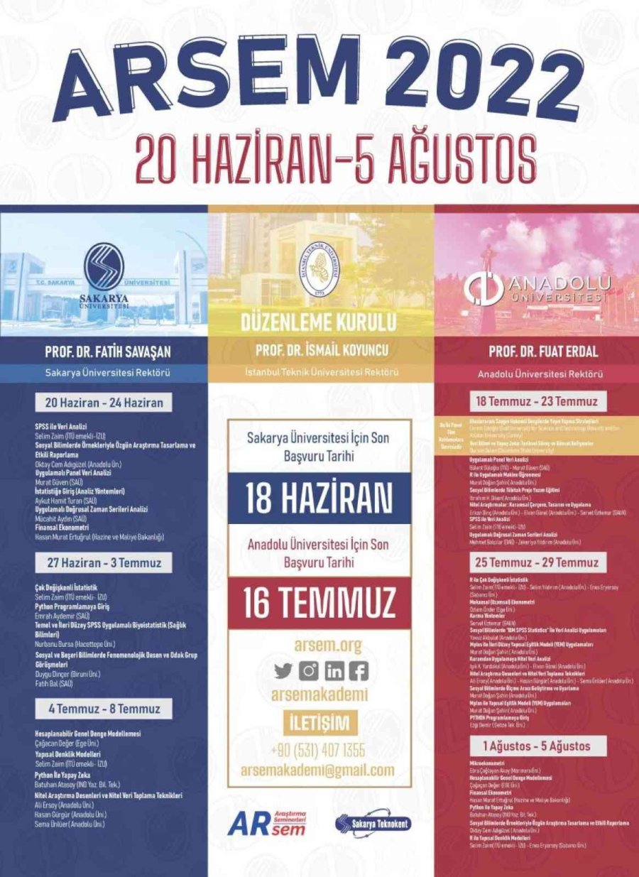 Arsem Yaz Dönemi Eğitimleri Tamamlandı