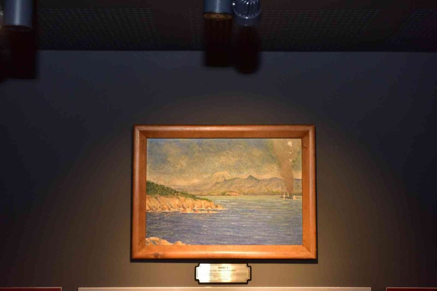 Kepez Belediyesi Topçu Yüzbaşı Mustafa Ertuğrul Aker’i Unutmadı