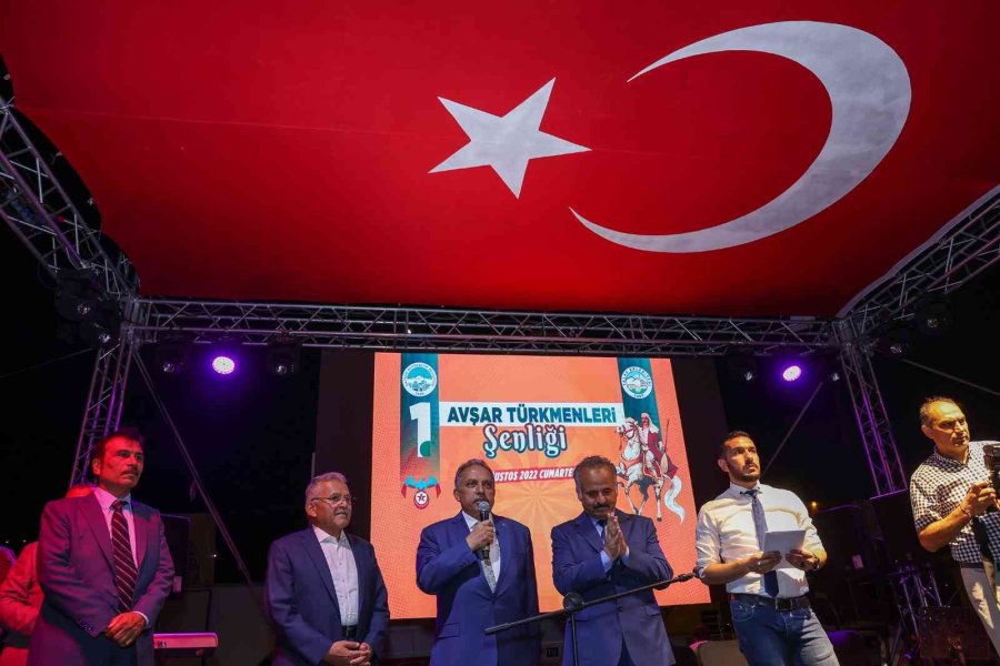 Talas’ta Avşar Şenliği Rüzgarı Esti